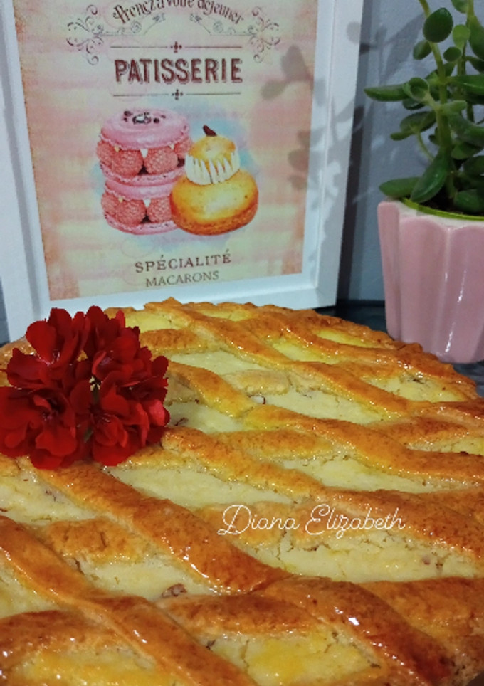 Una foto de Tarta Frola de ricota y almendras.👩🏼‍🍳🤩