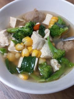 Foto resep Sup Tahu Rebus Praktis