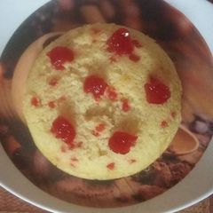 A picture of Custard Flavoured Rice Flour Steamed Cake.