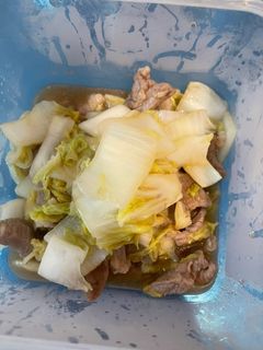 รูปของ ผัดผักกาดขาวใส่หมู