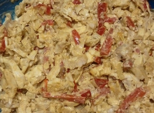 Una foto de Relleno de pollo para sándwich fríos