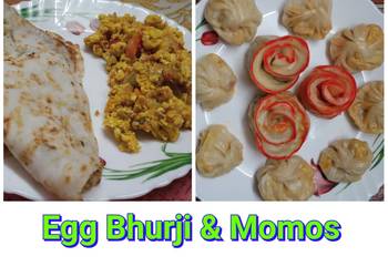 How to Make Yummy Egg Bhurji  Momos