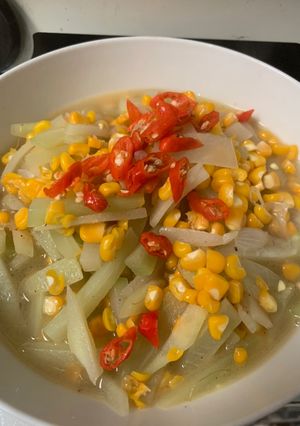 Foto resep Tumis sayur labu jagung