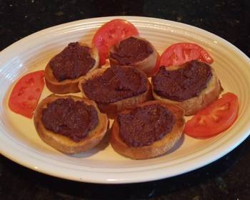 New Recipe Tapenade Crostini Delicious and Healthy