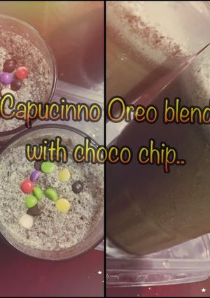 Foto resep Capucino Oreo Blend with choco chip