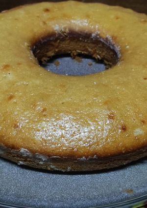 Una foto de Bizcocho de miel esponjoso
