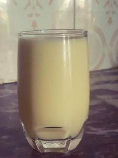 A picture of Mango lassi.