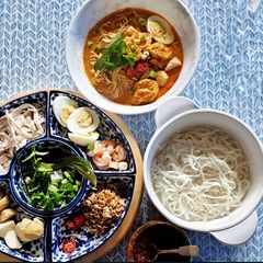 A picture of Curry Laksa.