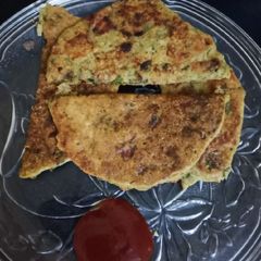 A picture of Mixed Dal Pancake.
