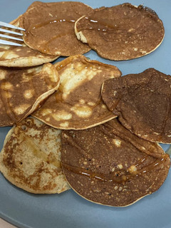 Una foto de Tortitas de plátano