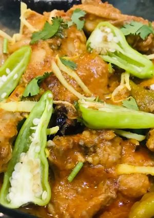 A picture of 3 spice shinwari karahi.