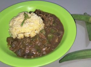 Foto resep Okra&Shortplate Gumbo