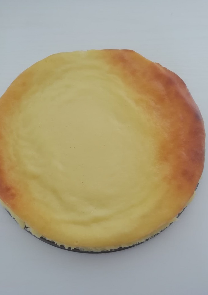 Una foto de Tarta de yogur griego