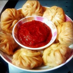 A picture of Paneer momos.