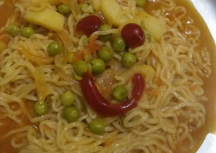 Recipe of Homemade Masala Maggi
