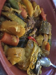 صورة لوصفة الكسكس المغربي 🍆🌶🇲🇦
