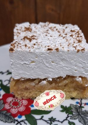Almás-habos piskóta 🍎🍏🍎 recept fotója
