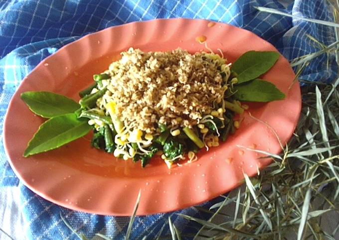 Yuk intip, Bagaimana cara buat Urap Sayur Kelapa Bakar dijamin menggugah selera