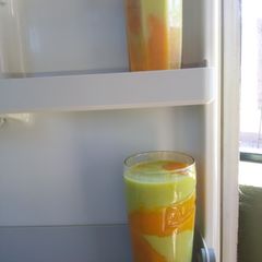 A picture of Mango avocado juice.