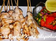Gambar sate sapi sambal kecap