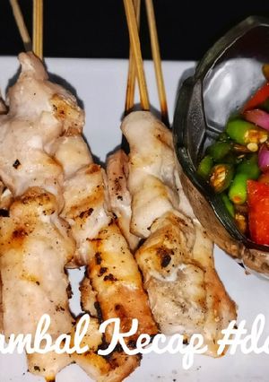 Foto resep Sate Tuna Sambal Kecap #dapurbundaqila #masakanrumahsederhana