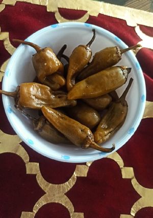 عکسی از دستور ترشی فلفل نکته به نکته