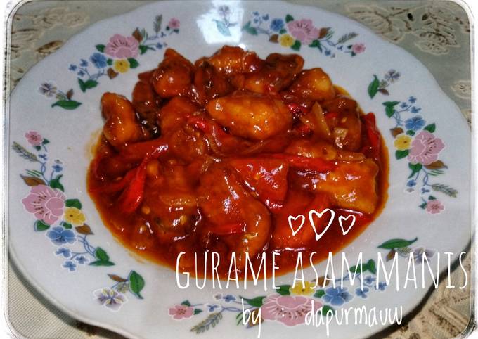 Resep 20 Gurame Fillet Asam Manis Oleh Dapur Mama Uwais Cookpad