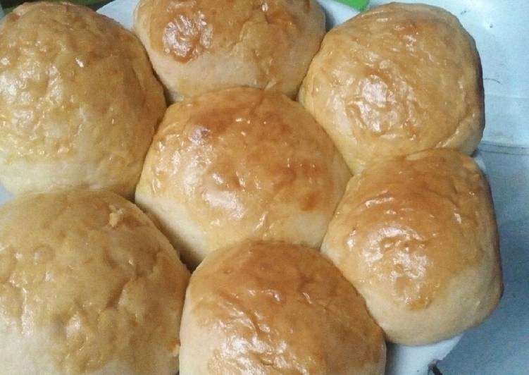 Bahan-bahan Roti sobek simple,,No ulen dan lembut. yang lezat Untuk Jualan