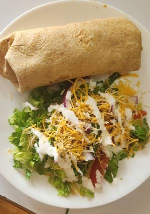 A picture of Chicken Fajitas.