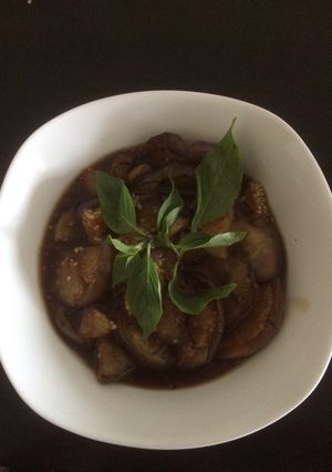 Hình của món Cà tím kho.