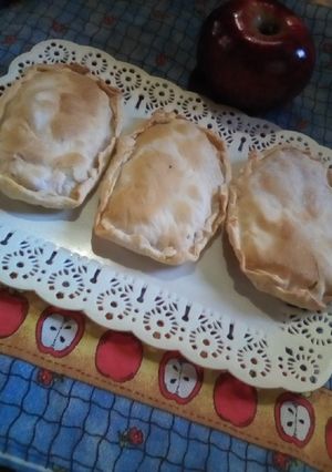 Una foto de Pasteles de manzana en air fryer (/¯◡ ‿ ◡)/¯ 🍎🔀