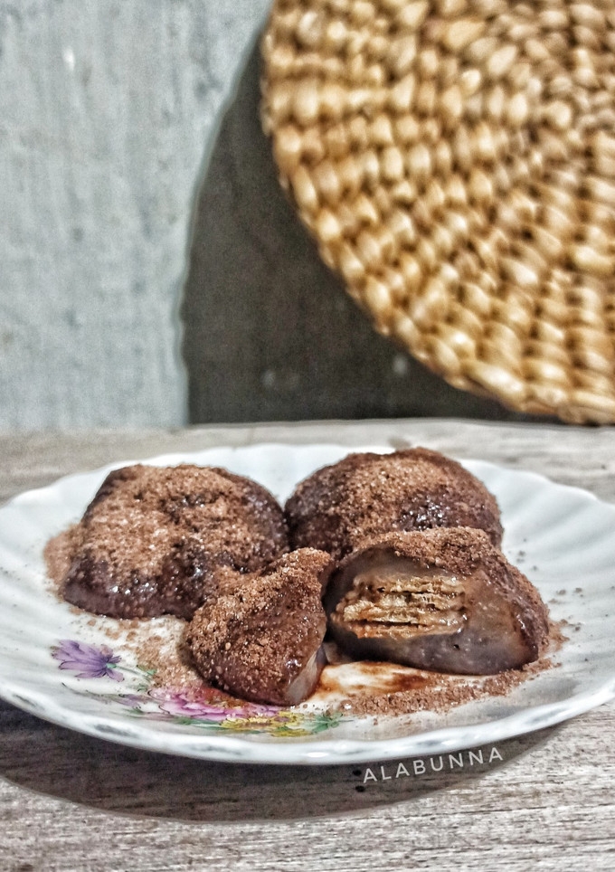 Foto resep Mochi Isi Wafer Cokelat