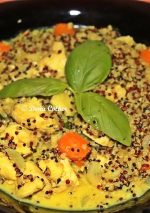 Foto de Caril de quinoa com frango