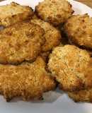 Galletas de coco y avena