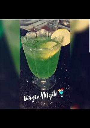 A picture of Virgin Mojito.