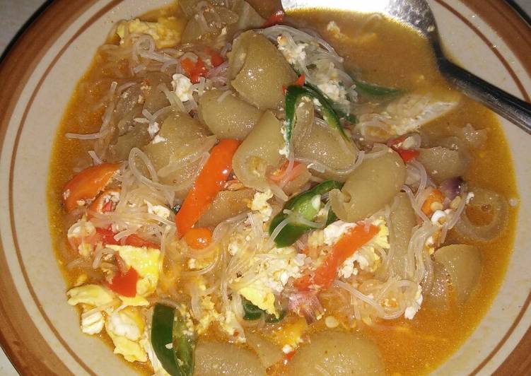 Resep Bihun rebus  pedas oleh Ajeng Selinnia Cookpad