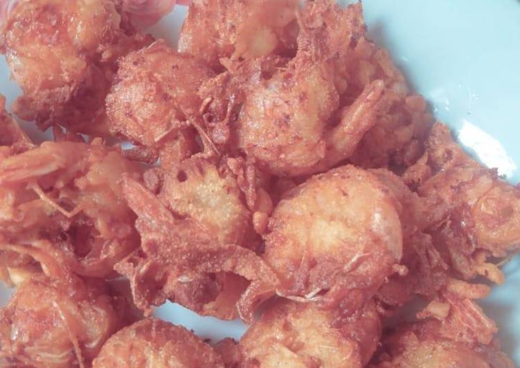 Resep Udang Goreng Crispy, Lezat Sekali