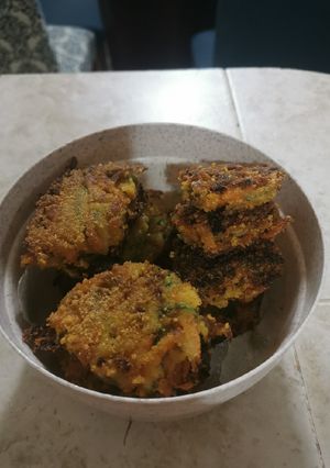 Una foto de Tortitas de vegetales