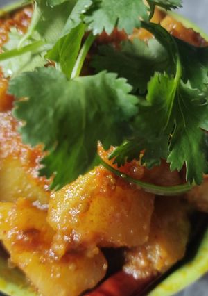 ওল কপির ডালনা(olkopir dalna recipe in Bengali) রেসিপির প্রধান ছবি