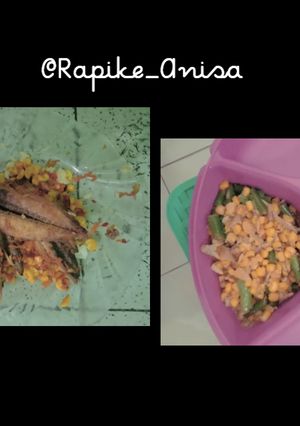 Foto resep Tumis jabun (jagung buncis) ikan asin