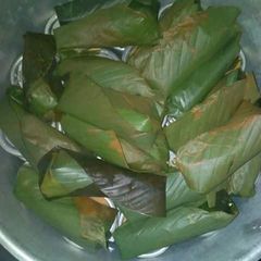 A picture of Home made moi moi.