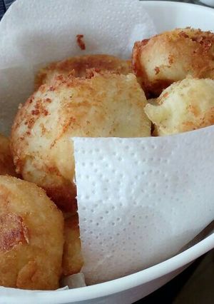 Una foto de Papas rellenas con queso