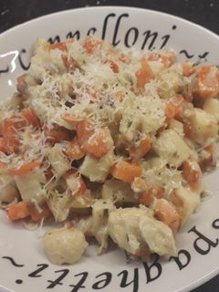 Krémes, zöldséges rizses hús recept fotója