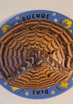 Una foto de Bizcocho zebra