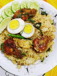 চিংড়ি মাছের বিরিয়ানি ❤️ রেসিপির প্রধান ছবি