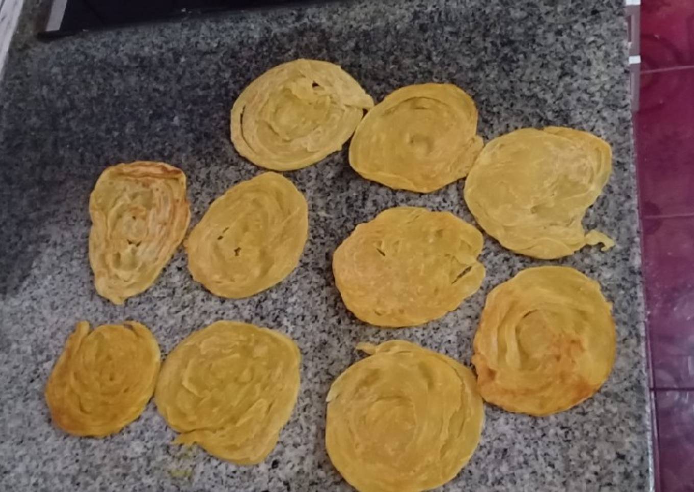 Roti maryam frozen food