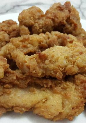 Foto resep Buttermilk Fried Chicken (Ayam Goreng Tepung dgn Buttermilk)