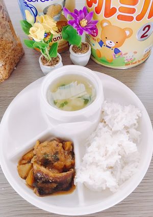 Hình của món Cá lăng kho dứa.