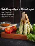 Sate Kelapa Daging Kukus (bisa panggang/goreng juga) Frozen Food