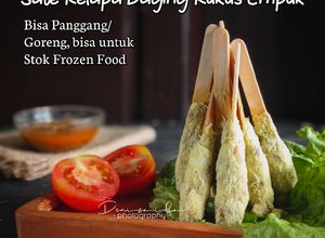 Foto resep Sate Kelapa Daging Kukus (bisa panggang/goreng juga) Frozen Food
